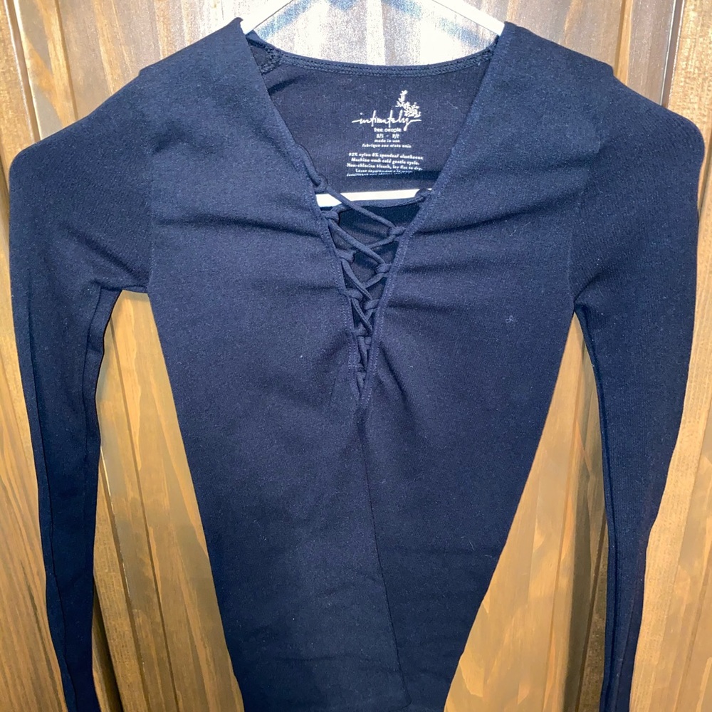 FREE PEOPLE TIE TOP!